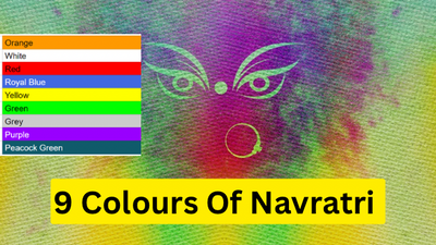 What to Wear on Navratri Days: 9 Colours of Navratri and its Significance.