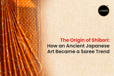 The Origin of Shibori: How an Ancient Japanese Art Became a Saree Trend