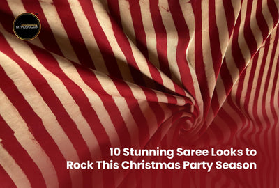 10 Stunning Saree Looks to Rock This Christmas Party Season