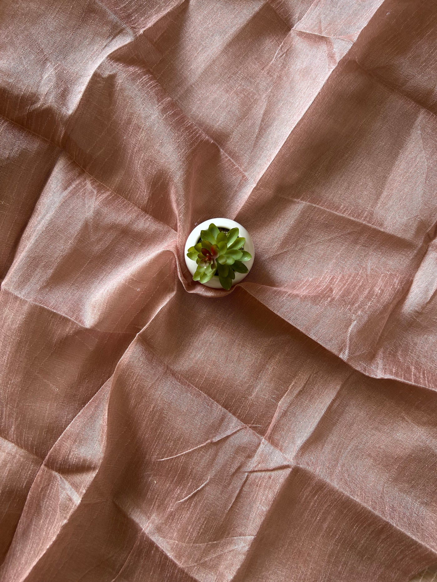LAILA:DESIGNER CRAPE ORGANZA SAREE WITH SEQUENCE WORK.