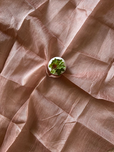 LAILA:DESIGNER CRAPE ORGANZA SAREE WITH SEQUENCE WORK.
