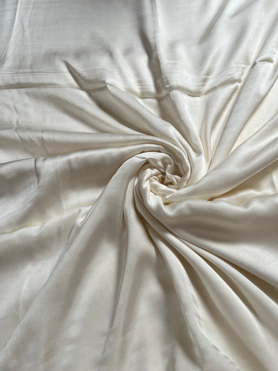 SAFED:  SOLID PLAIN DYED  MODAL SILK FABRIC