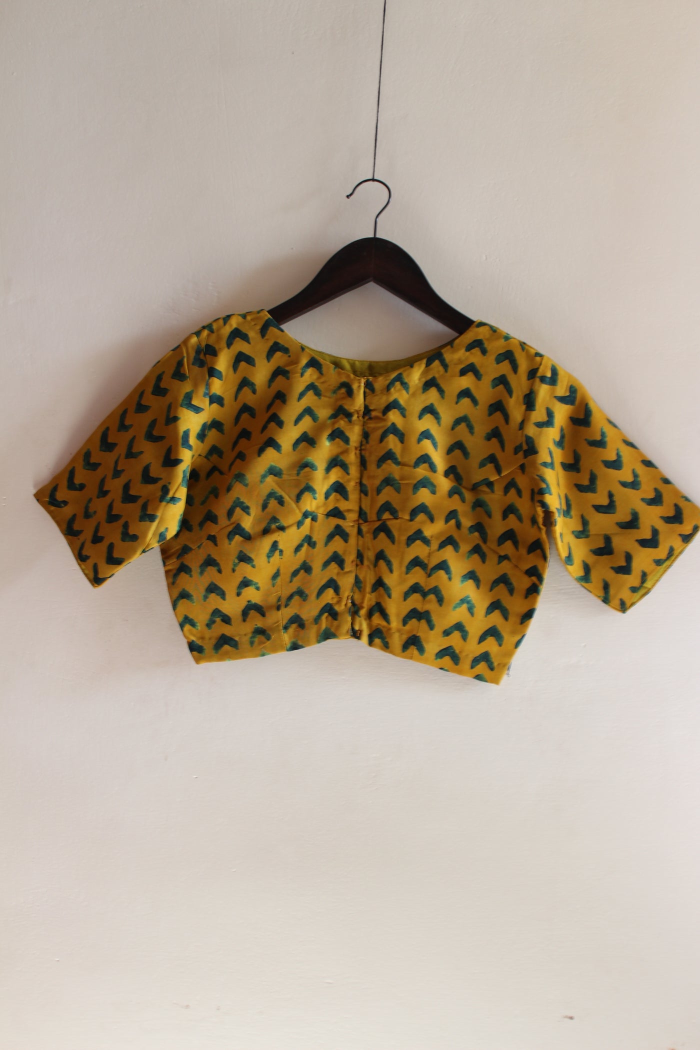 SAURABHI : MODAL SILK AJRAKH BLOUSE