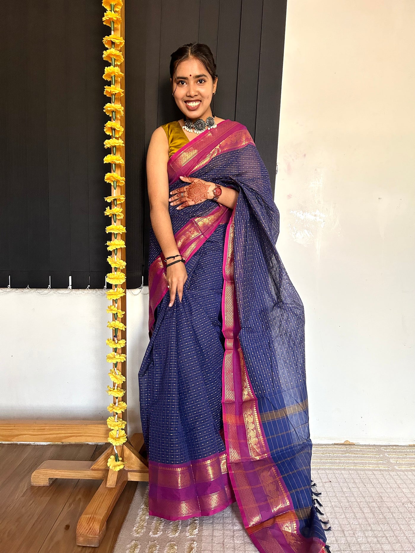 KOSI: Kanchipuram cotton saree