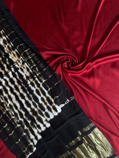 DRISHTI : Handmade Tie & Dye Modal Silk Suitset