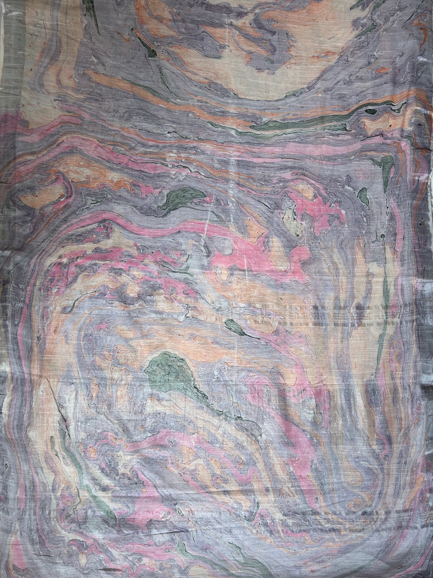 Tamanna:Handmade linen-cott saree