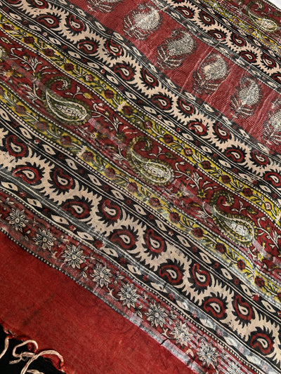 DIYA : Handmade linen-cott saree