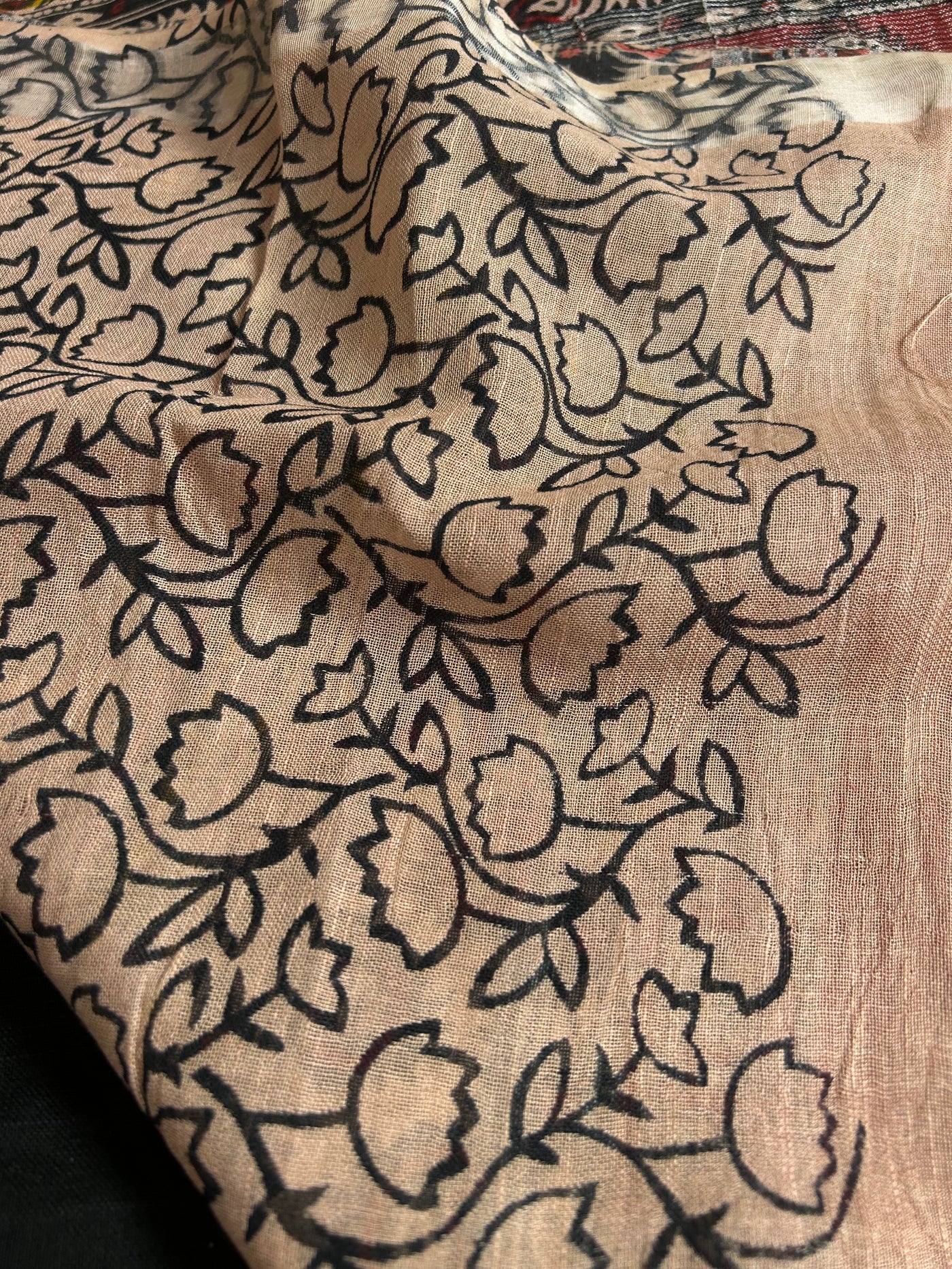 DIYA : Handmade linen-cott saree