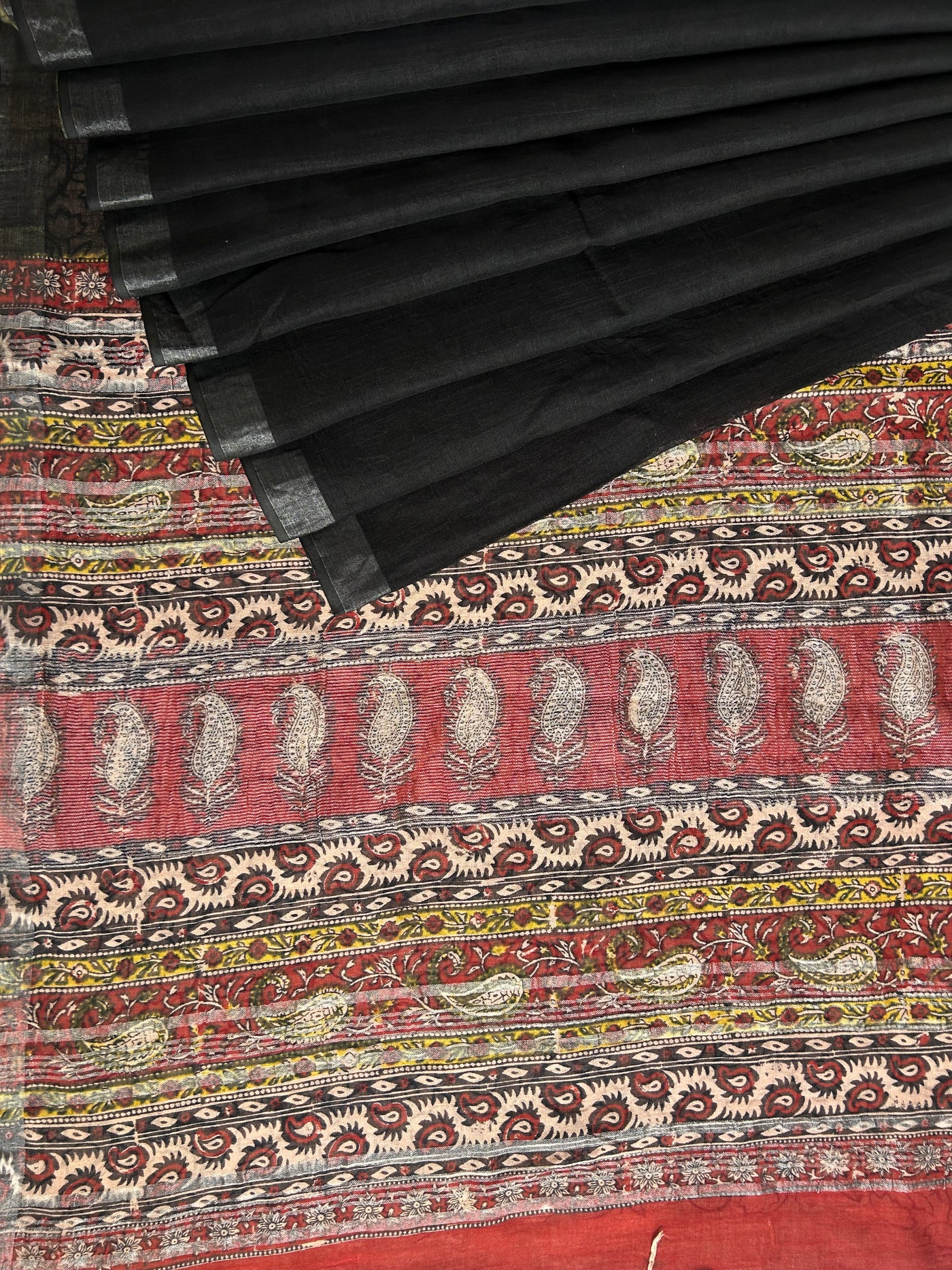 DIYA : Handmade linen-cott saree