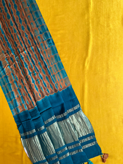 SUBHI : Handmade Tie & Dye Modal Silk Suitset