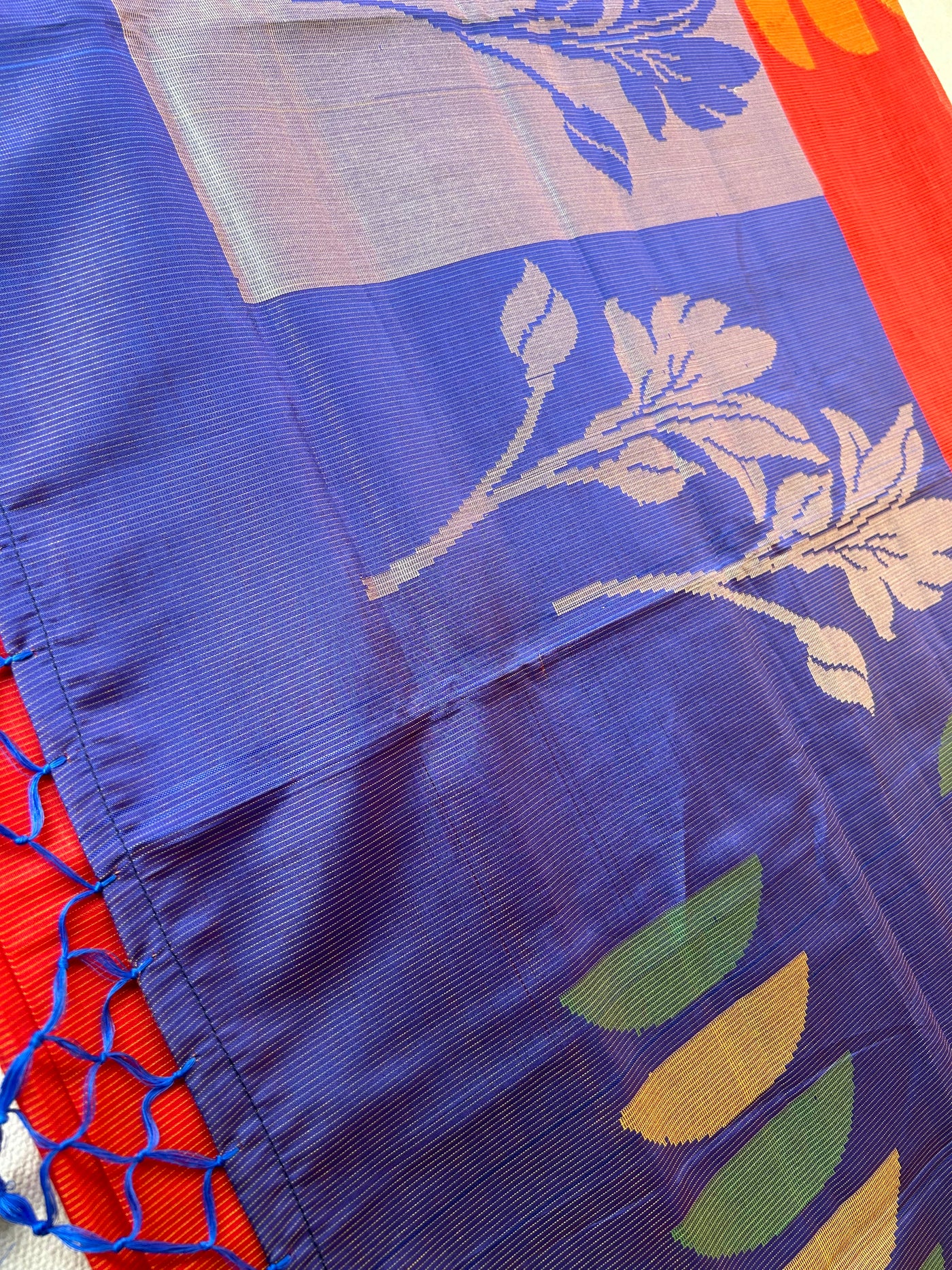 MUDRA: PARTYWEAR PURE COTTON-EXCEL JAMDANI INSPIRED SAREE