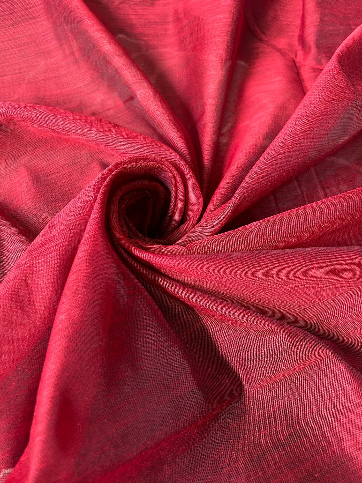 DHANYA: PARTY WEAR PURE COTTON-EXCEL JAMDANI INSPIRED SAREE