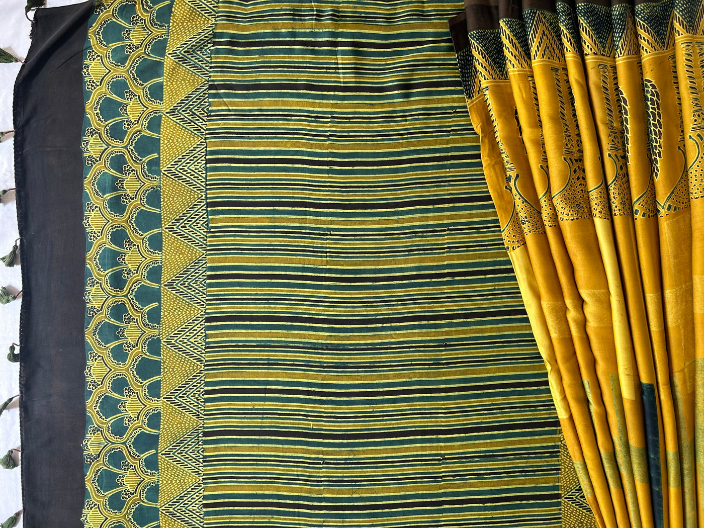RANGRASHIYA: HANDLOOM BHAGALPUR SILK SAREE