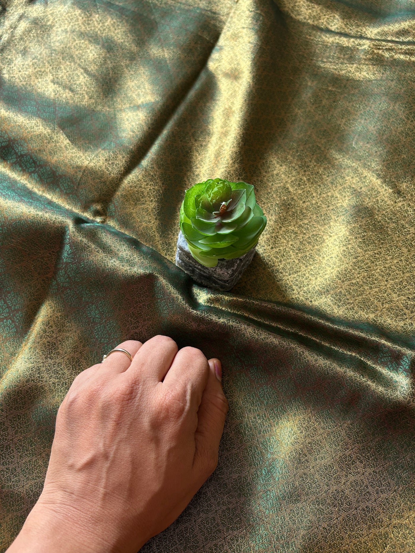LILY: FESTIVE WEAR SOFT SILK SAREE WITH ALL OVER TANCHOI WEAVING.