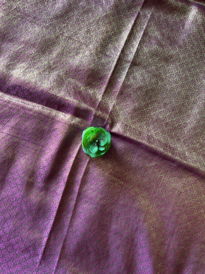 MANDAKINI: FESTIVE WEAR SOFT SILK SAREE WITH ALL OVER TANCHOI WEAVING.