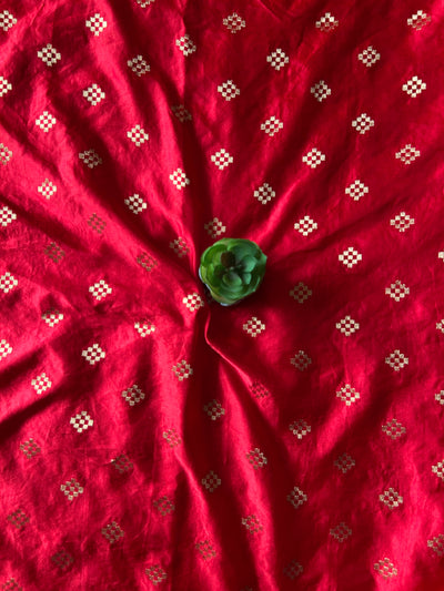 MRNALI:WEDDING WEAR SOFT SILK PATOLA DESIGN SAREE