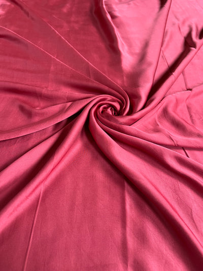 GULABI:  SOLID PLAIN DYED  MODAL SILK FABRIC