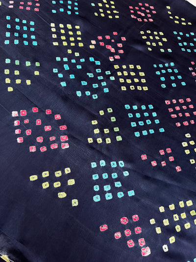 DIYA: Handmade Designer Bandhani Modal Silk Saree