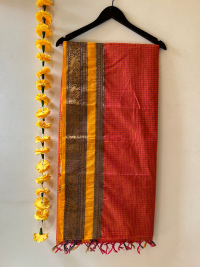 CHAMBA: Kanchipuram cotton saree