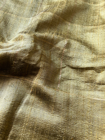 GOLDEN SHINE: GOLDEN,HANDLOOM PURE SILK SAREE