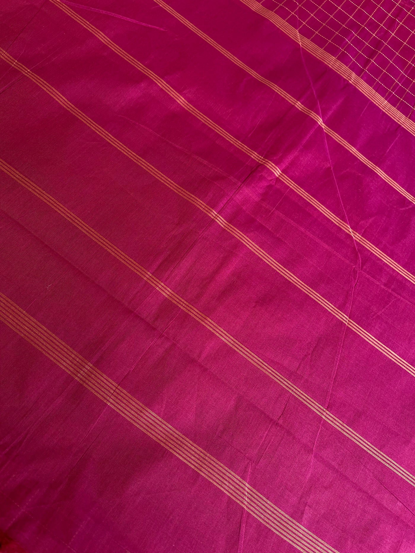 SUTLEJ: KANCHIPURAM COTTON SAREE