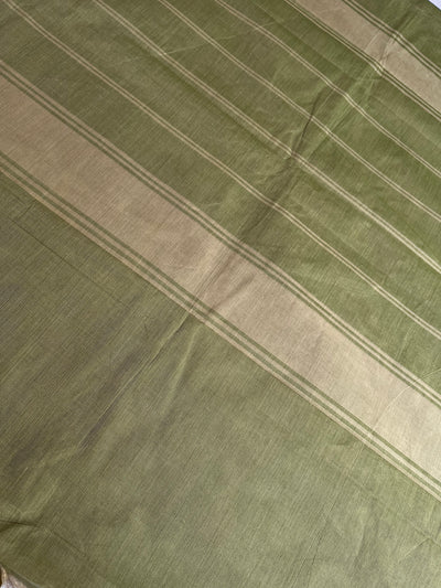 RAMYA:KANCHIPURAM PURE COTTON SAREE WITH BORDERS.