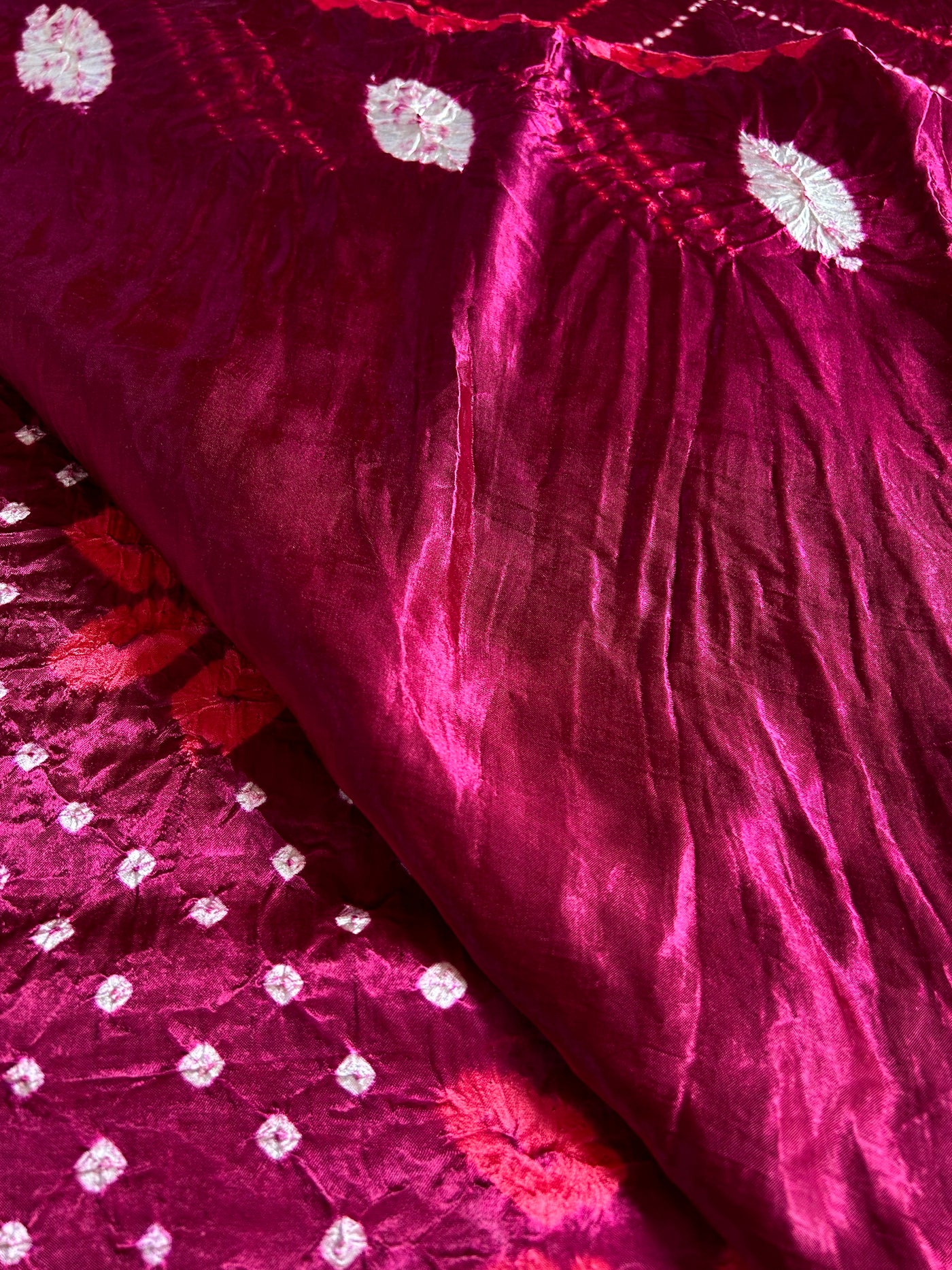 NANDINI: Handmade Modal Silk Saree with Tissue Pallu