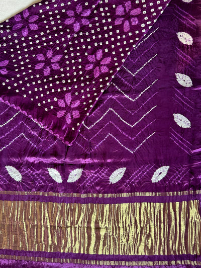 Ishq-Vishq: Handmade Modal Silk Saree with Tissue Pallu