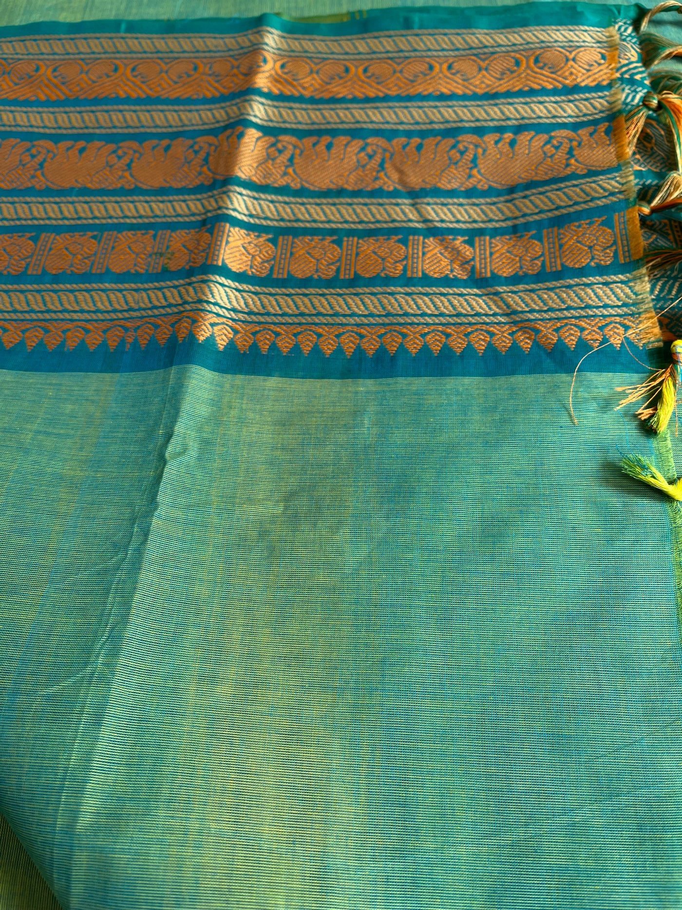 PAYAL:PURE KANCHIPURAM COTTON SAREE.