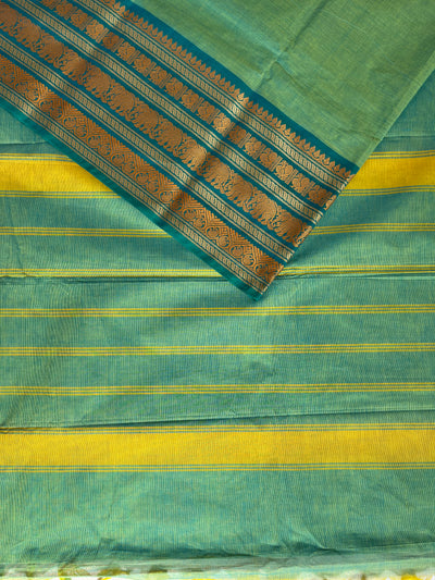 PAYAL:PURE KANCHIPURAM COTTON SAREE.