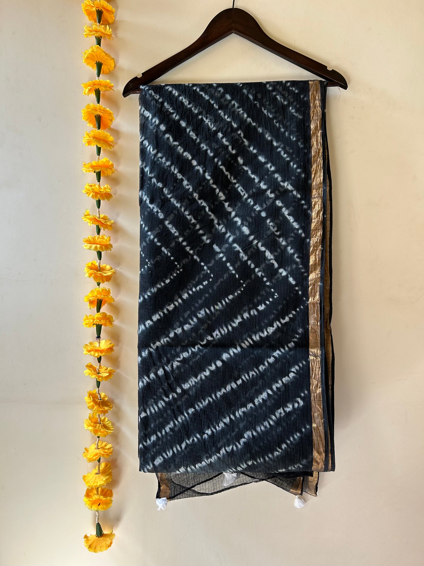 PARVATI: Handmade Pure cotton Kota Doria Saree