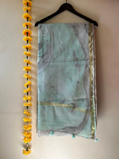 TARA: Handmade Pure cotton Kota Doria Saree