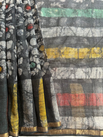 LATIKA: Handmade Pure cotton Kota Doria Saree