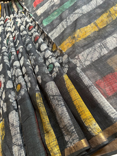 LATIKA: Handmade Pure cotton Kota Doria Saree