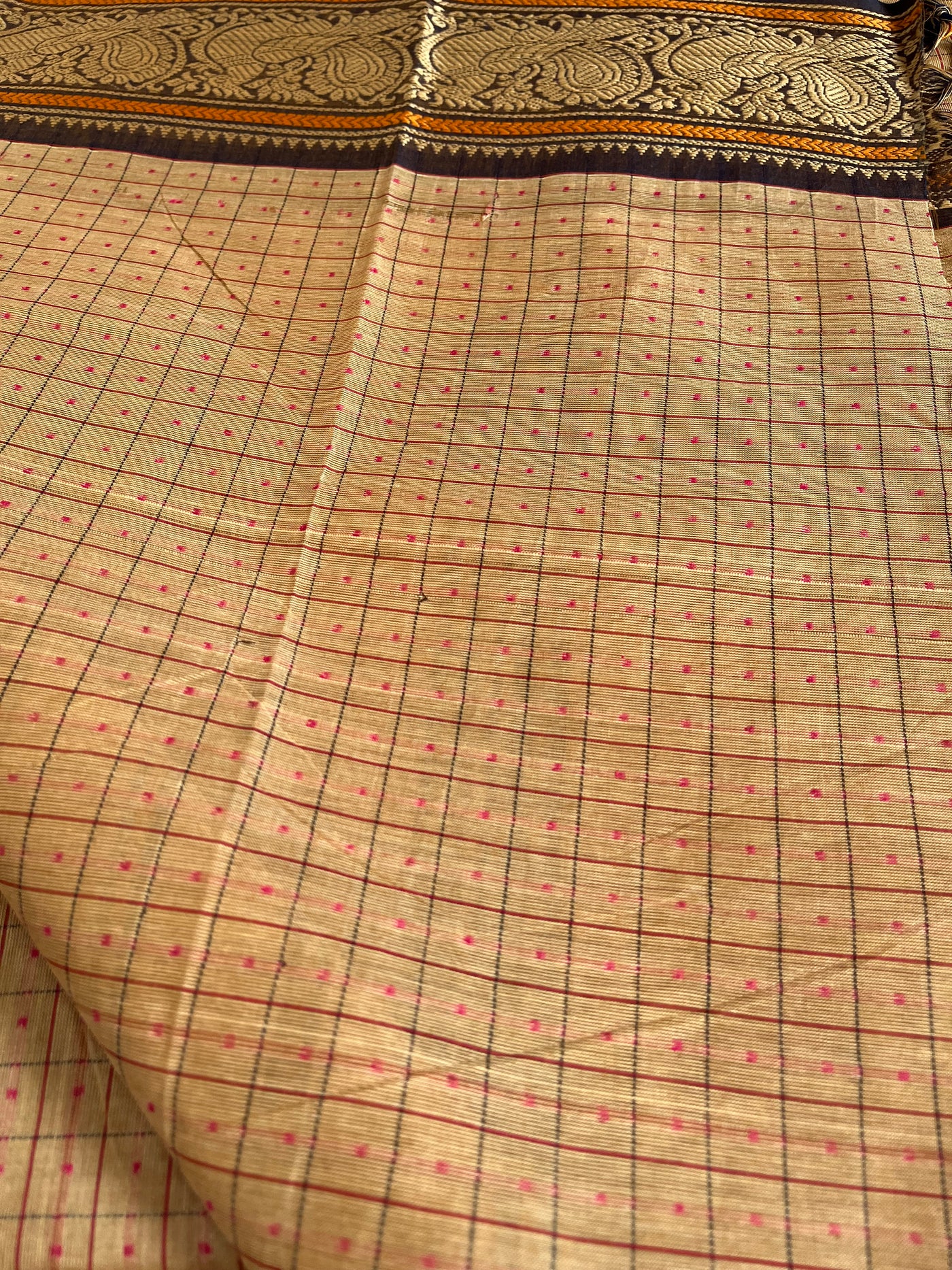 GOMTI: Kachipuram cotton saree