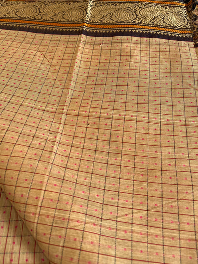 GOMTI: Kachipuram cotton saree