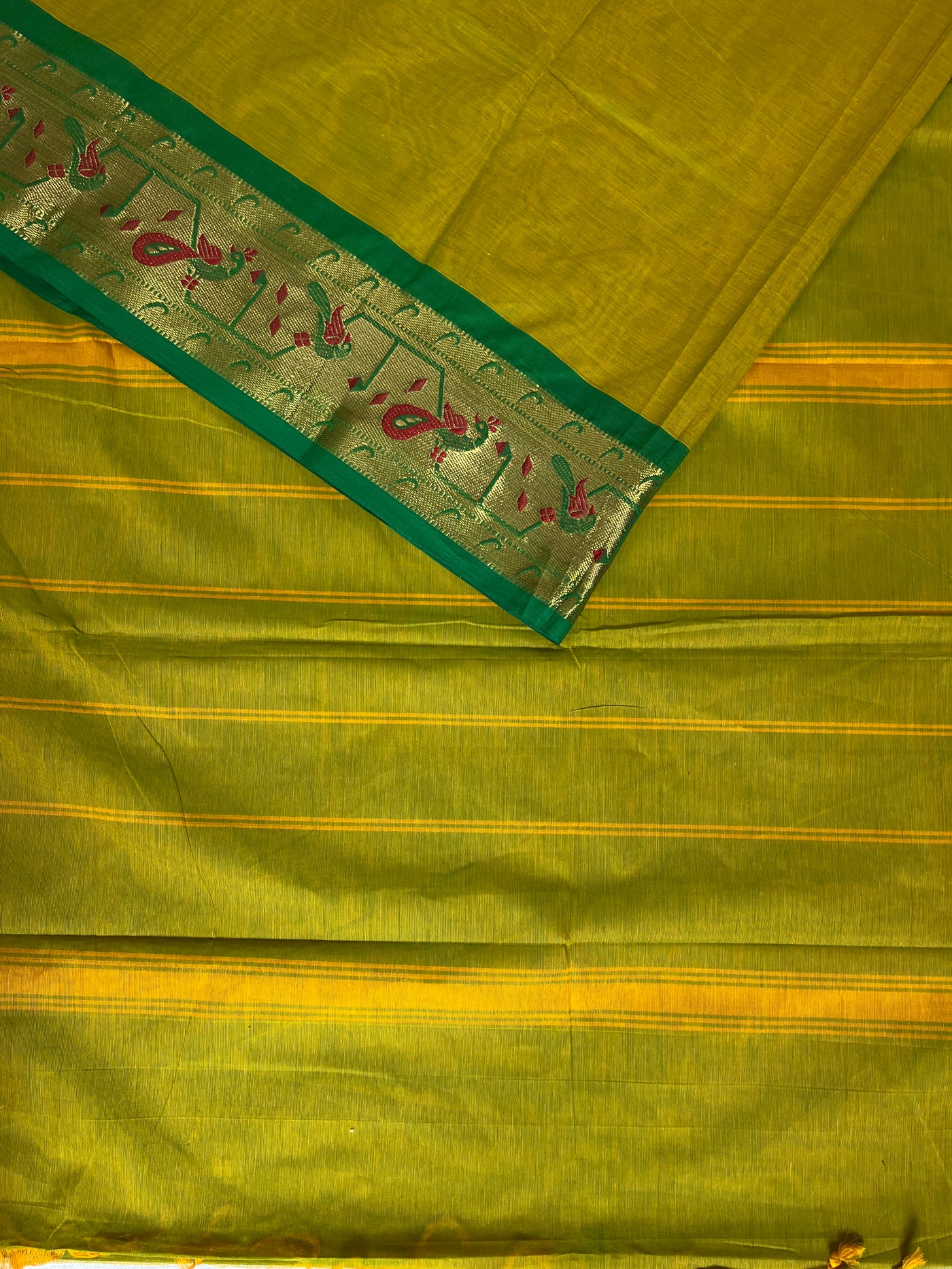 YAMUNA; Kanchipuram cotton saree
