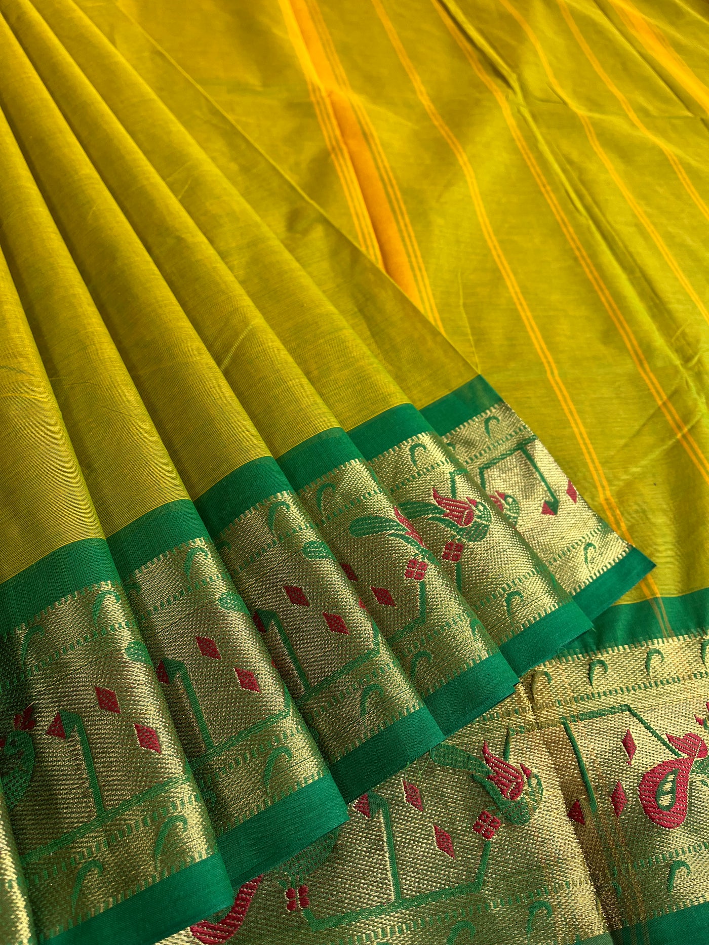 YAMUNA; Kanchipuram cotton saree