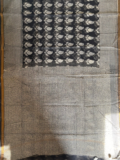 MANJHI: Handmade Pure cotton Kota Doria Saree