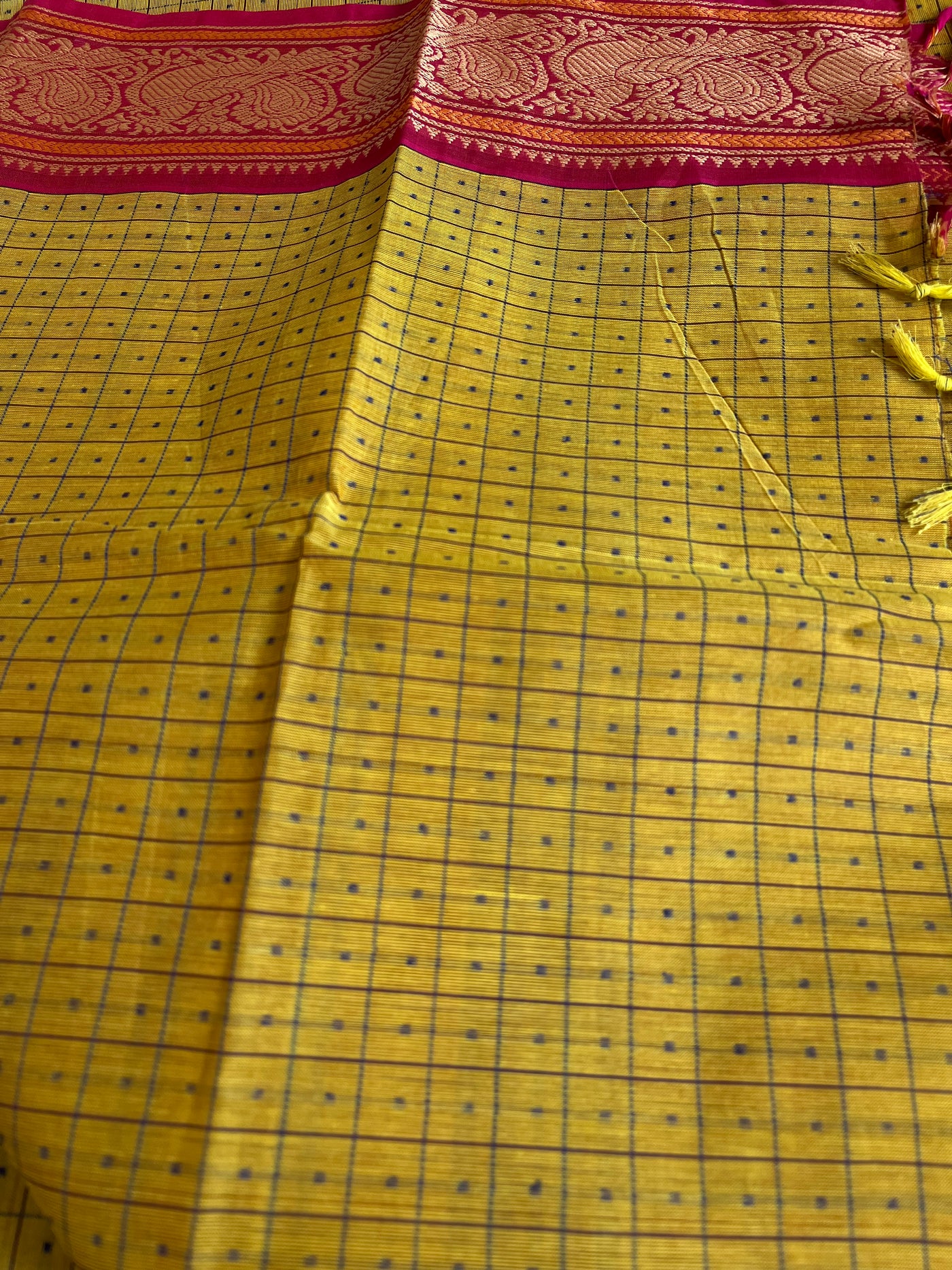 JHELAM: Kanchipuram cotton saree