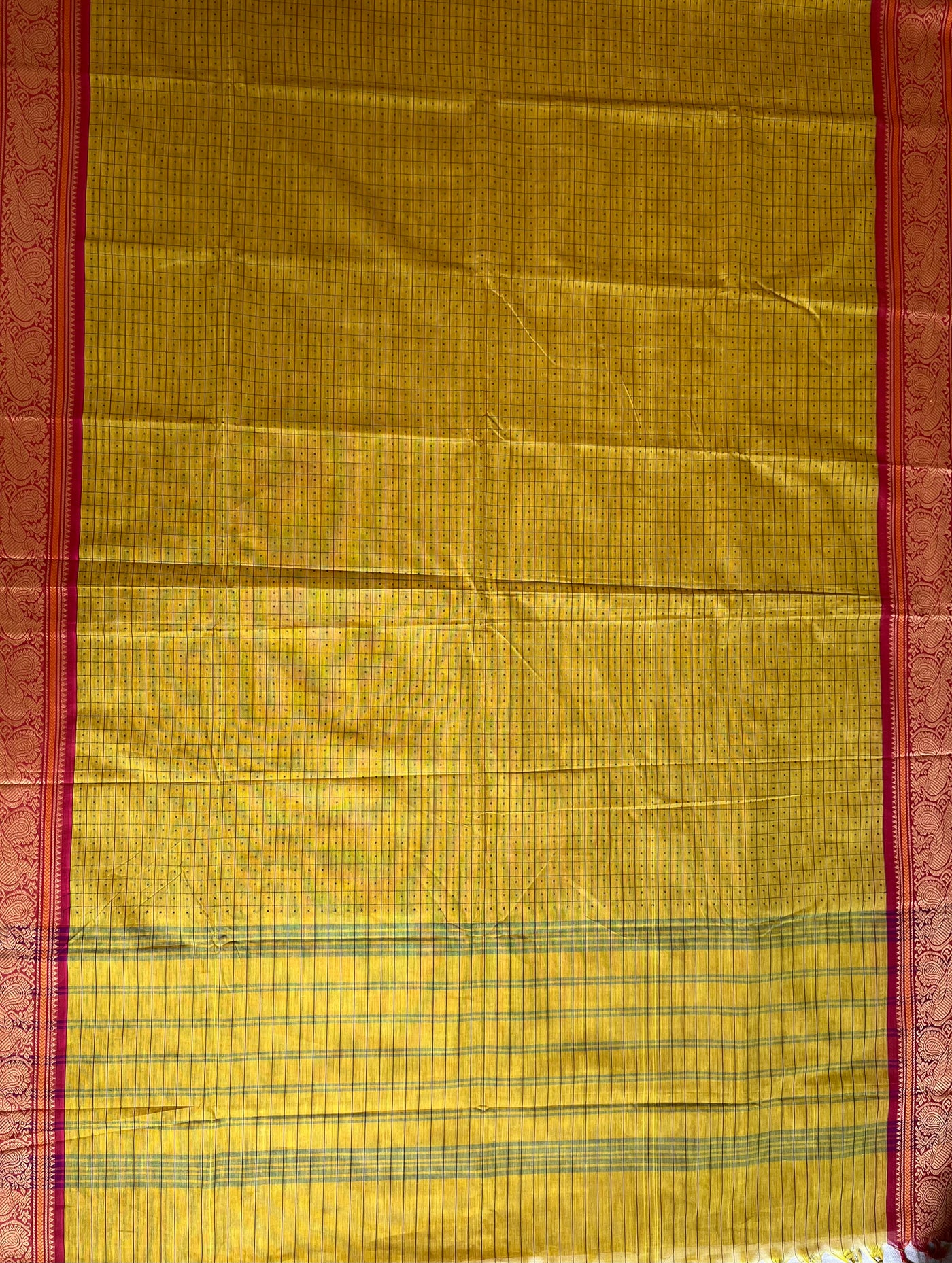 JHELAM: Kanchipuram cotton saree