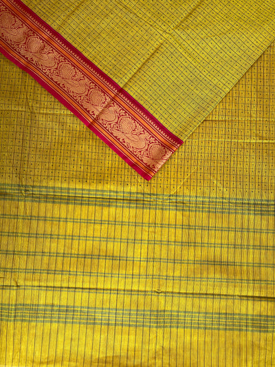 JHELAM: Kanchipuram cotton saree