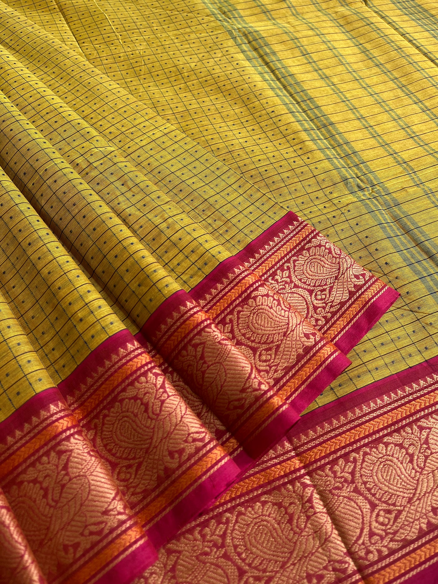 JHELAM: Kanchipuram cotton saree