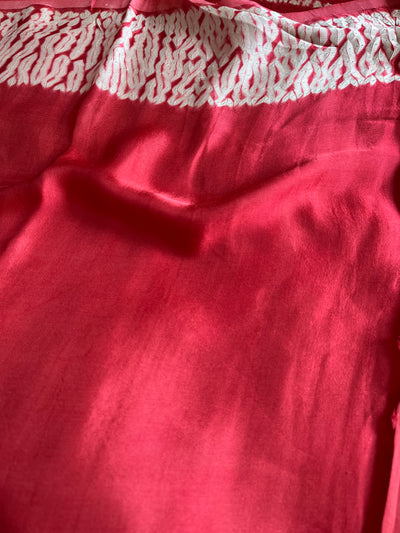 Beliya: Handmade Modal Silk Saree with Tissue Pallu
