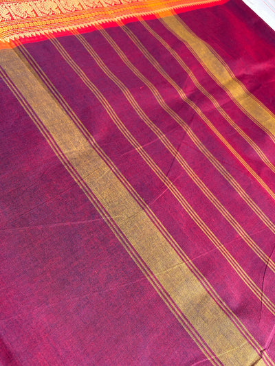 YAMUNA; Kanchipuram cotton saree