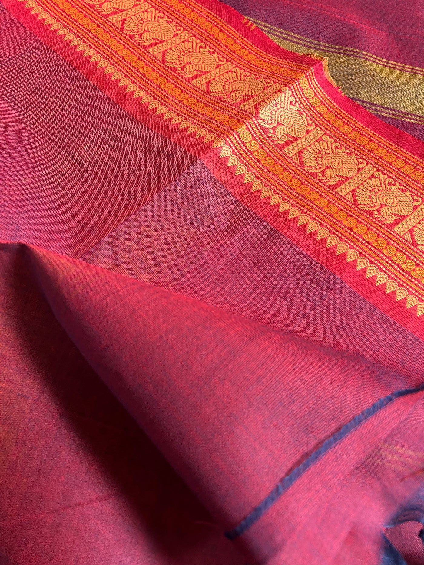 YAMUNA; Kanchipuram cotton saree