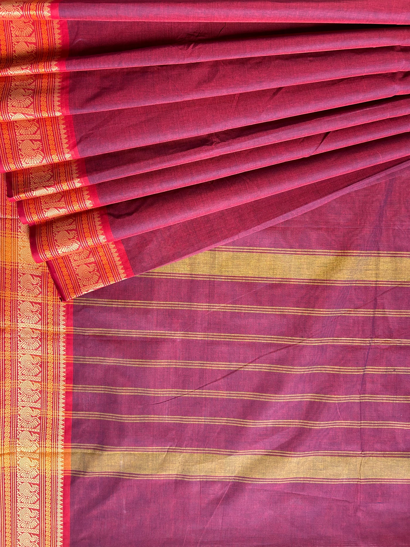 YAMUNA; Kanchipuram cotton saree