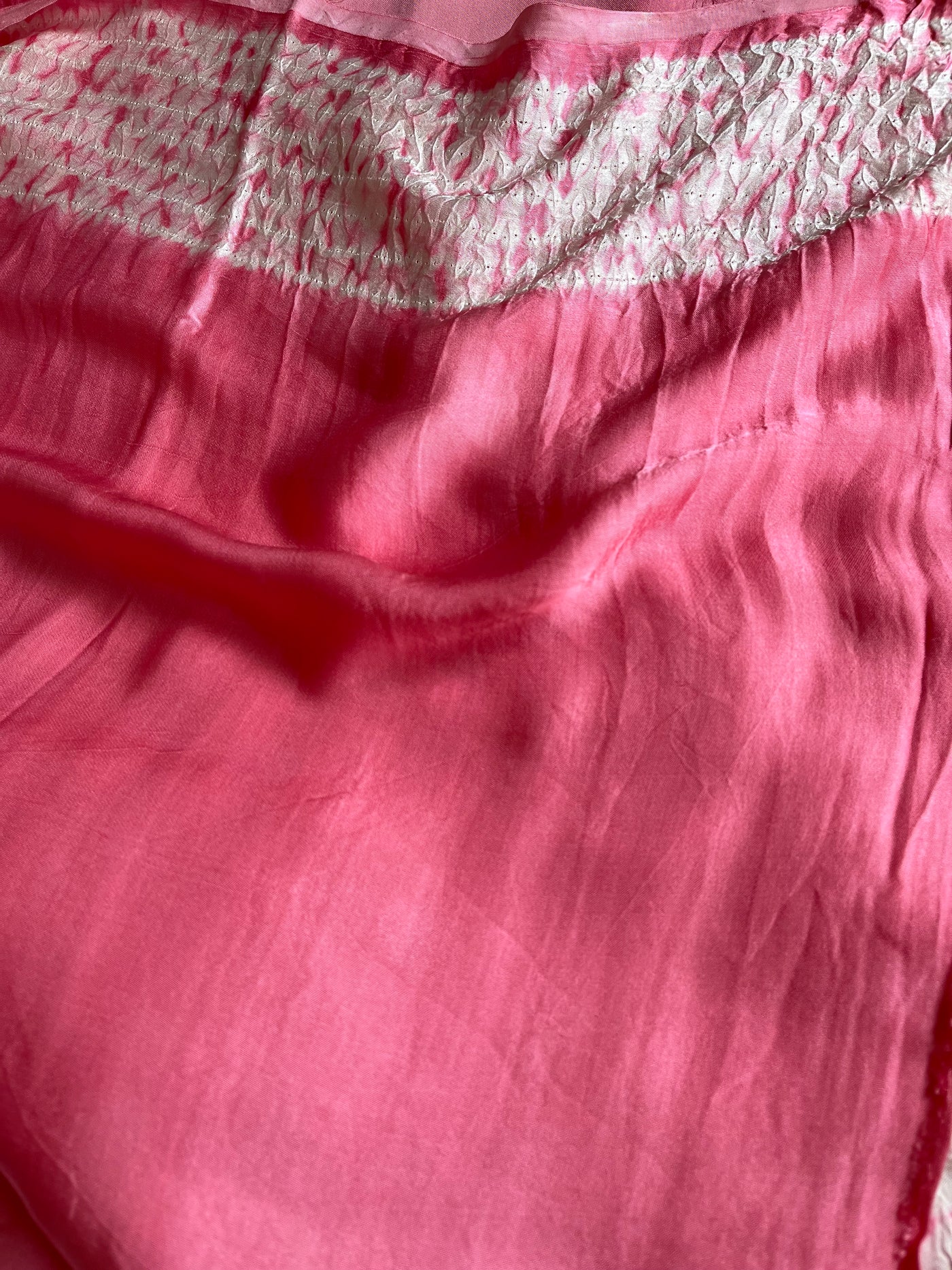 SUKMA: Handmade Modal Silk Saree with Tissue Pallu