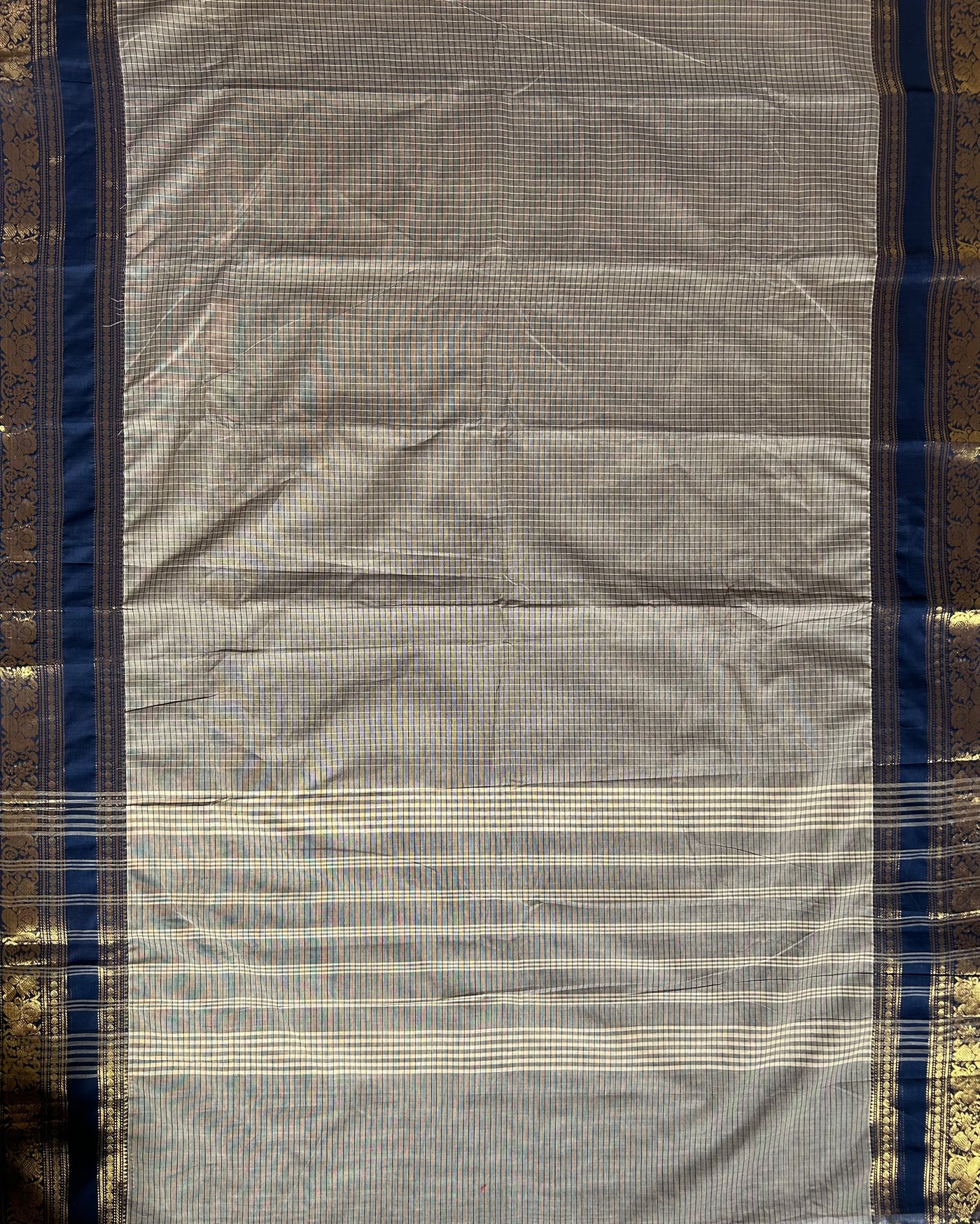 SUTLEJ: KANCHIPURAM COTTON SAREE