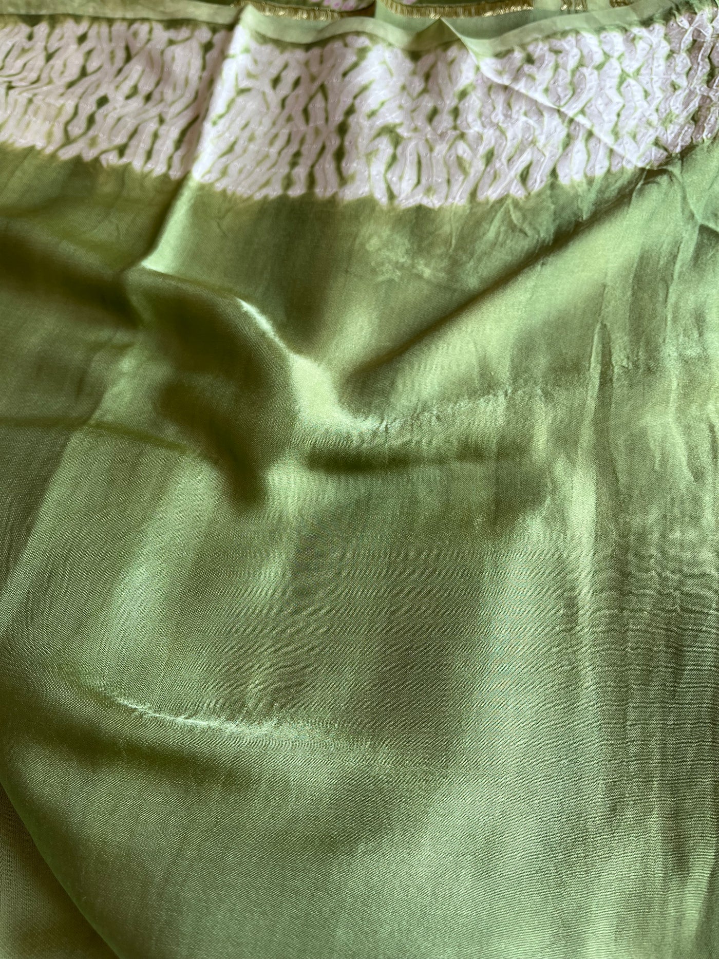 CHATPATI : Handmade Modal Silk Saree with Tissue Pallu